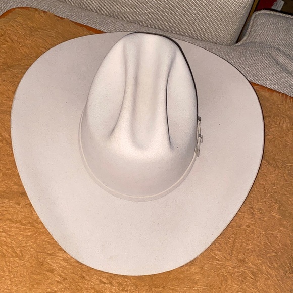 Classic White Men's Cowboy Hat